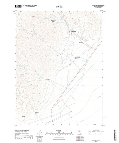 United States Geological Survey Galena Canyon, NV (2021, 24000-Scale) digital map