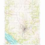 United States Geological Survey Galena, IL-IA (1968, 24000-Scale) digital map