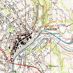 United States Geological Survey Galena, IL-IA (1968, 24000-Scale) digital map
