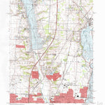 United States Geological Survey Galena, OH (1995, 24000-Scale) digital map