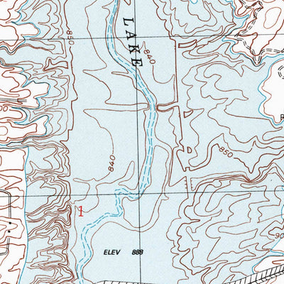 United States Geological Survey Galena, OH (1995, 24000-Scale) digital map
