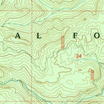 United States Geological Survey Galena Point, WA-ID (1996, 24000-Scale) digital map