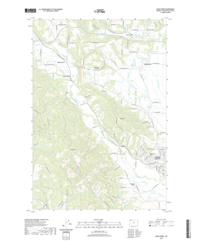 United States Geological Survey Gales Creek, OR (2020, 24000-Scale) digital map