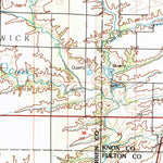 United States Geological Survey Galesburg, IL-IA (1989, 100000-Scale) digital map