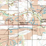 United States Geological Survey Galesburg, IL-IA (1989, 100000-Scale) digital map