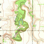 United States Geological Survey Galesburg NW, ND (1968, 24000-Scale) digital map