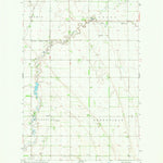 United States Geological Survey Galesburg SE, ND (1968, 24000-Scale) digital map