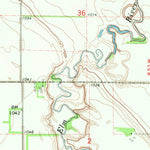 United States Geological Survey Galesburg SE, ND (1968, 24000-Scale) digital map