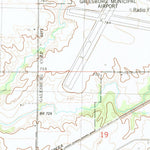 United States Geological Survey Galesburg West, IL (1982, 24000-Scale) digital map