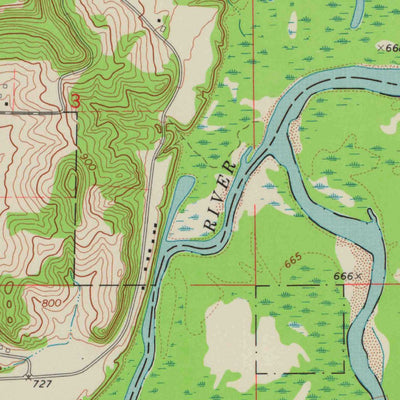 United States Geological Survey Galesville, WI (1973, 24000-Scale) digital map