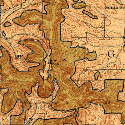 United States Geological Survey Galesville, WI-MN (1929, 62500-Scale) digital map