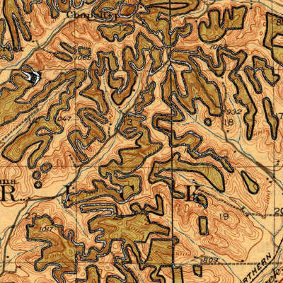 United States Geological Survey Galesville, WI-MN (1929, 62500-Scale) digital map