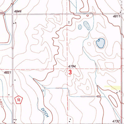 United States Geological Survey Galeton, CO (1997, 24000-Scale) digital map