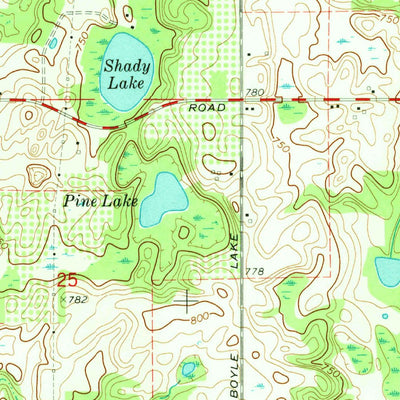 United States Geological Survey Galien, MI-IN (1971, 24000-Scale) digital map