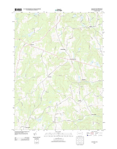 United States Geological Survey Galilee, PA (2013, 24000-Scale) digital map