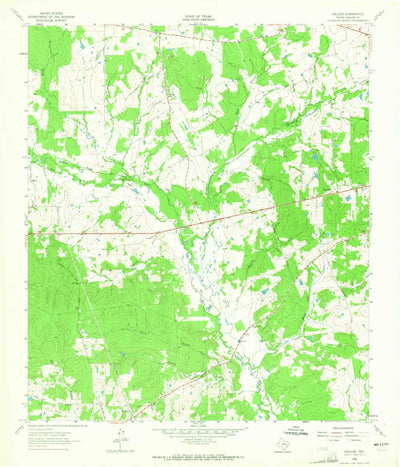 United States Geological Survey Galilee, TX (1962, 24000-Scale) digital map