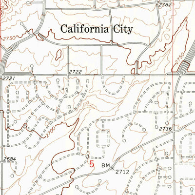United States Geological Survey Galileo Hill, CA (1973, 24000-Scale) digital map