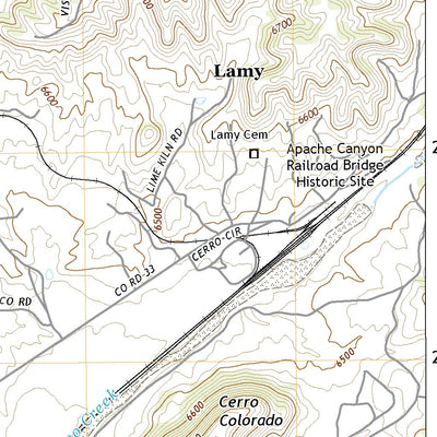 United States Geological Survey Galisteo, NM (2020, 24000-Scale) digital map