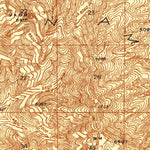 United States Geological Survey Galiuro Mountains, AZ (1938, 48000-Scale) digital map