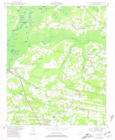 United States Geological Survey Galivants Ferry, SC (1948, 24000-Scale) digital map