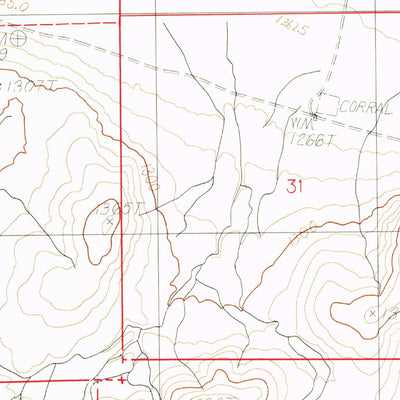United States Geological Survey Gallagher Flat, NV (1982, 24000-Scale) digital map