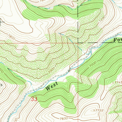United States Geological Survey Gallagher Gulch, MT-ID (1965, 24000-Scale) digital map