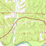United States Geological Survey Gallatin, AR (1970, 24000-Scale) digital map