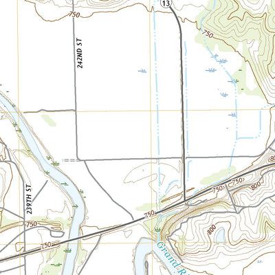 United States Geological Survey Gallatin, MO (2021, 24000-Scale) digital map