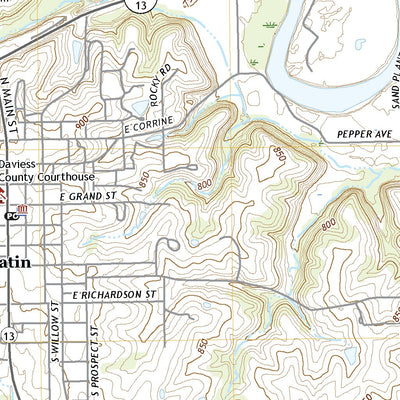 United States Geological Survey Gallatin, MO (2021, 24000-Scale) digital map