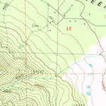 United States Geological Survey Gallatin Peak, CA (1989, 24000-Scale) digital map