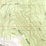 United States Geological Survey Gallatin Peak, CA (1989, 24000-Scale) digital map