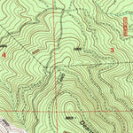United States Geological Survey Gallatin Peak, CA (1995, 24000-Scale) digital map