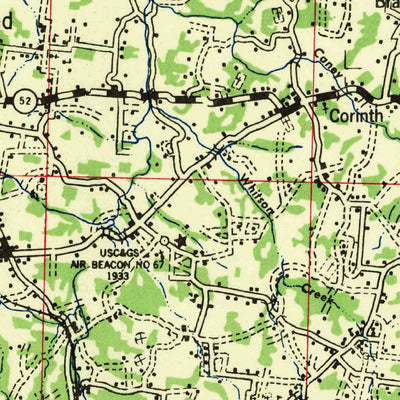 United States Geological Survey Gallatin, TN (1942, 100000-Scale) digital map