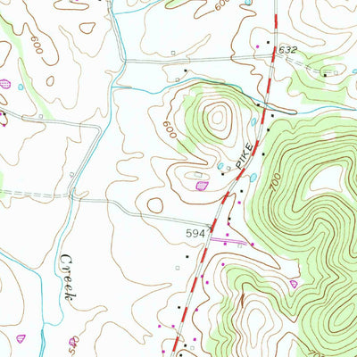 United States Geological Survey Gallatin, TN (1955, 24000-Scale) digital map