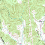 United States Geological Survey Gallatin, TN (1955, 24000-Scale) digital map