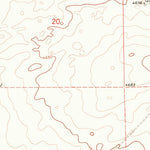 United States Geological Survey Gallegos NE, NM (1969, 24000-Scale) digital map
