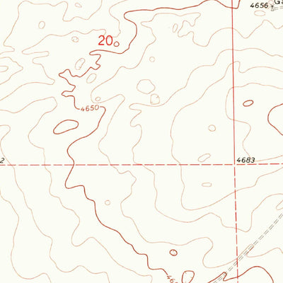 United States Geological Survey Gallegos NE, NM (1969, 24000-Scale) digital map
