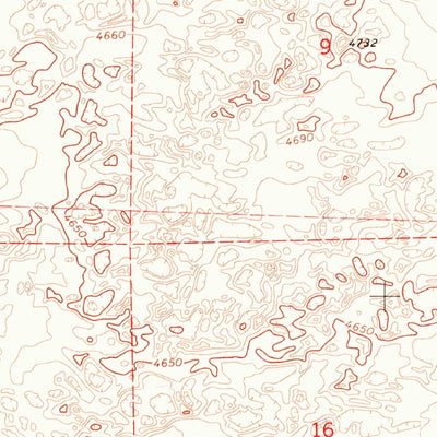 United States Geological Survey Gallegos NE, NM (1969, 24000-Scale) digital map