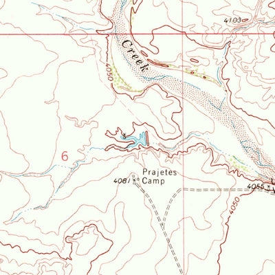 United States Geological Survey Gallegos, NM (1969, 24000-Scale) digital map