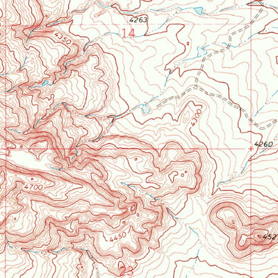 United States Geological Survey Gallegos, NM (1969, 24000-Scale) digital map