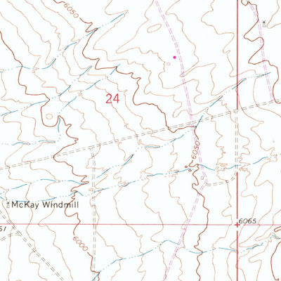 United States Geological Survey Gallegos Trading Post, NM (1965, 24000-Scale) digital map