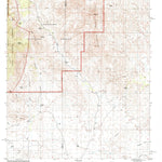 United States Geological Survey Galleta Flat West, AZ (1996, 24000-Scale) digital map