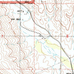 United States Geological Survey Galleta Flat West, AZ (1996, 24000-Scale) digital map