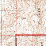 United States Geological Survey Galleta Flat West, AZ (1996, 24000-Scale) digital map