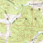 United States Geological Survey Gallia, OH (1961, 24000-Scale) digital map