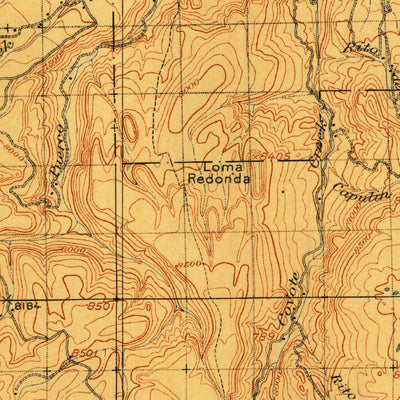 United States Geological Survey Gallina, NM (1909, 125000-Scale) digital map