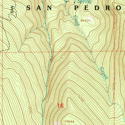 United States Geological Survey Gallina, NM (2002, 24000-Scale) digital map