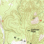 United States Geological Survey Gallinas Peak, NM (1995, 24000-Scale) digital map