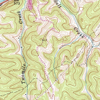 United States Geological Survey Gallipolis, OH-WV (1958, 24000-Scale) digital map