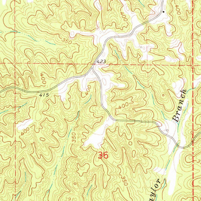 United States Geological Survey Gallman, MS (1963, 24000-Scale) digital map